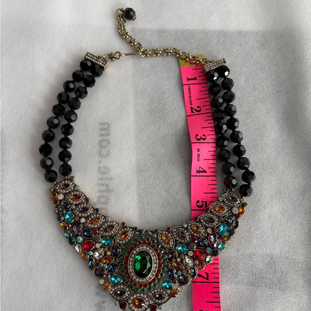 Authentic New Heidi Daus “Worth Waiting For”Colorful Gemstone Necklace - Picture 8 of 9